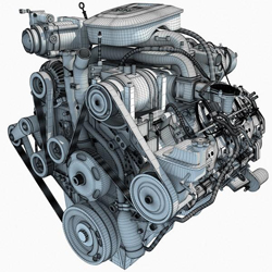 P91D7 Engine